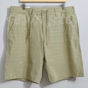 Hang Ten Men's Lightweight 4-Way‎ Stretch Quick Dry Hybrid Shorts, Khaki